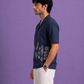FEATHER BORDER BOXY SHIRT