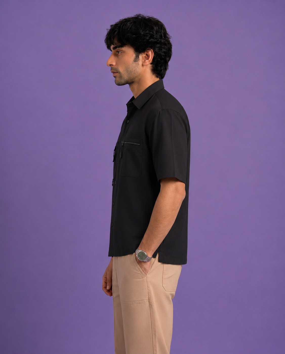 TACTICAL POCKET BOXY SHIRT