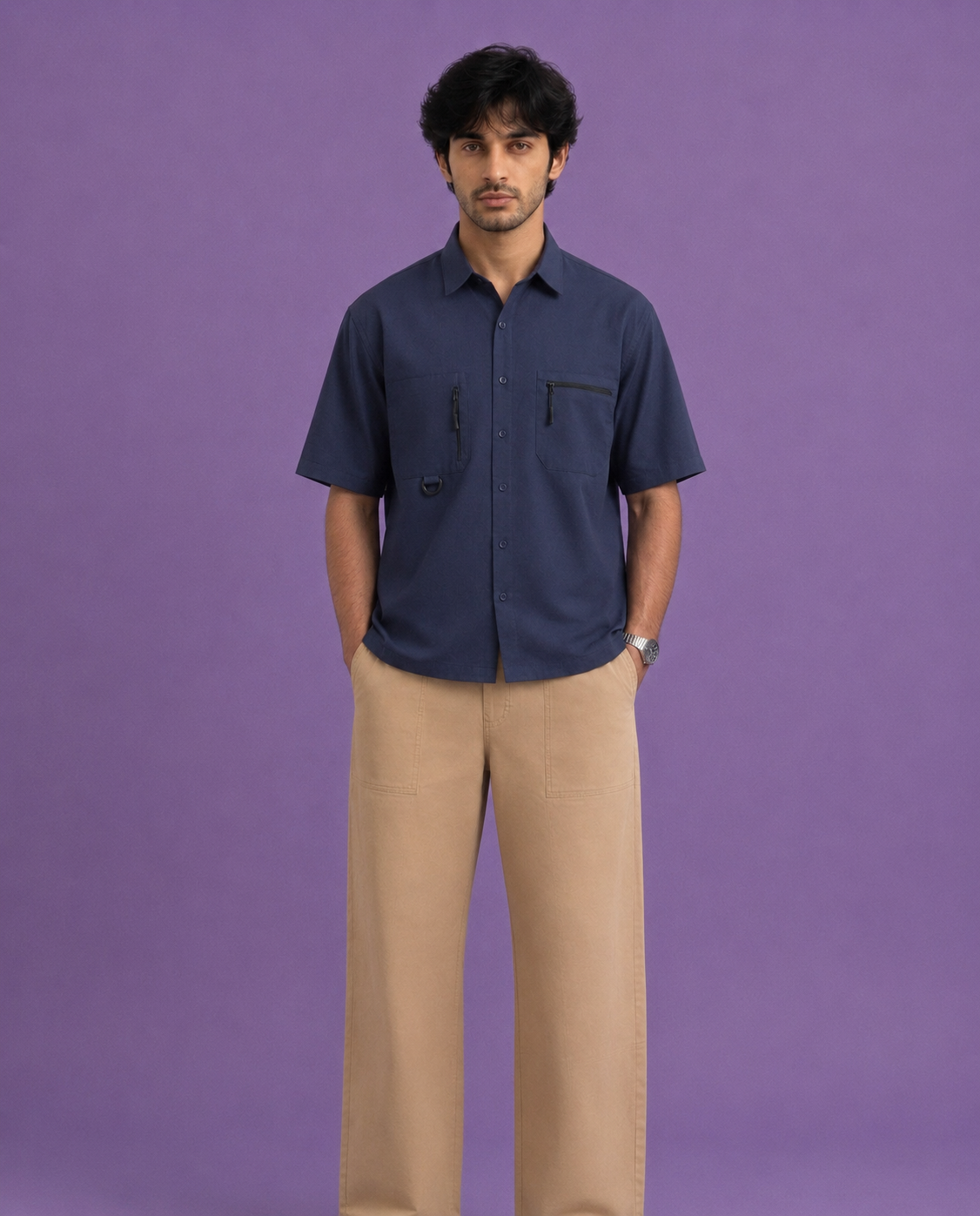 TACTICAL POCKET BOXY SHIRT