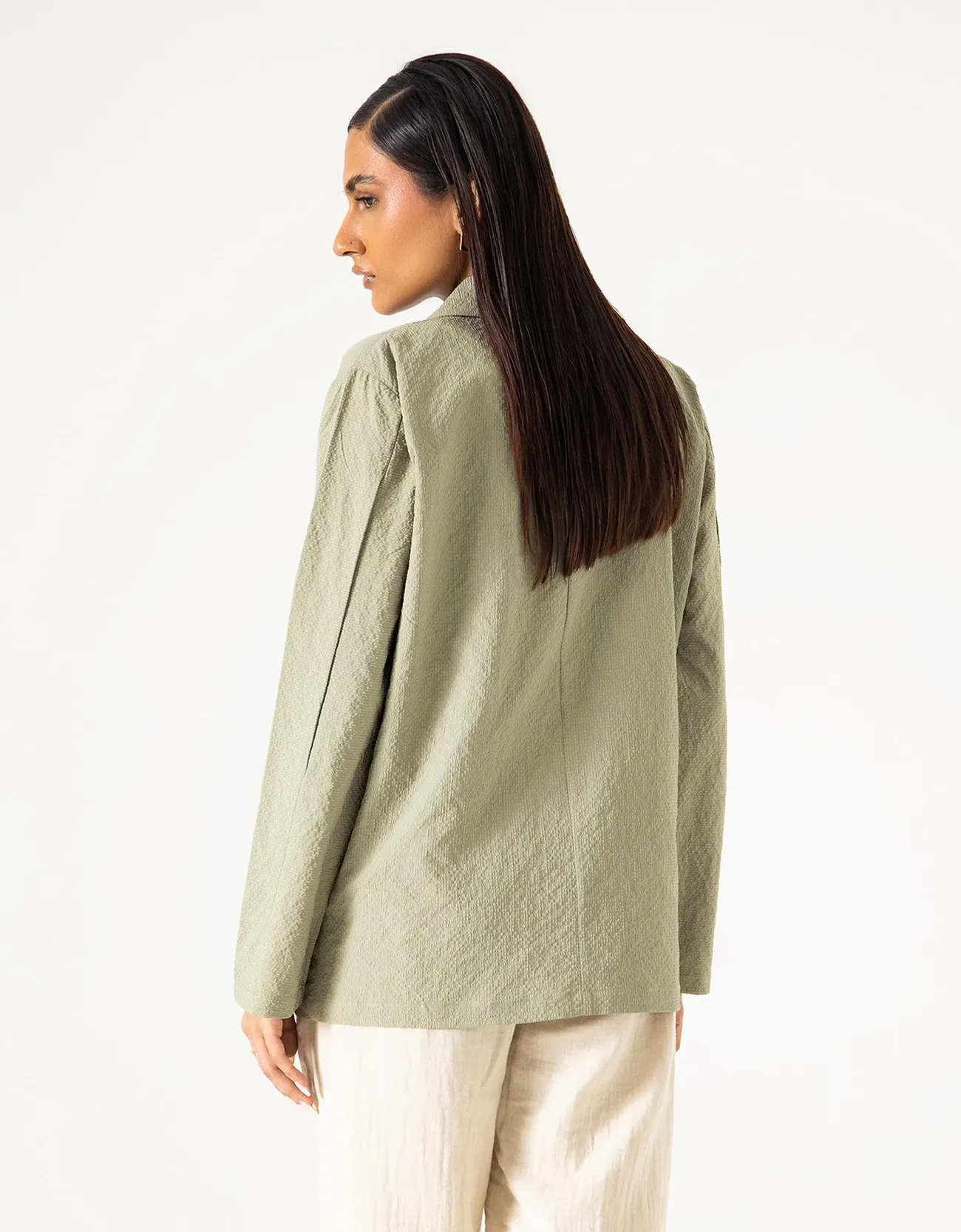 TAILORED TEXTURED BLAZER
