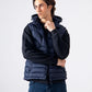 HOODED PUFFER VEST