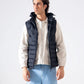 HOODED PUFFER VEST