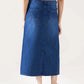 DENIM MIDI SKIRT