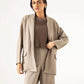 OVERSIZED TEXTURED BLAZER