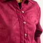 CLASSIC SUEDE BUTTON DOWN SHIRT