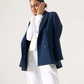 TAILORED OVERSIZED PANAMA BLAZER