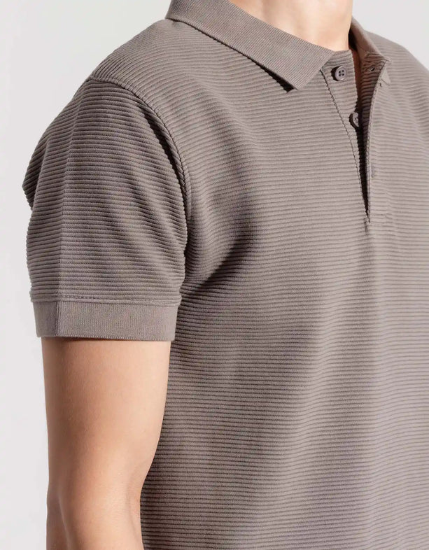 BASIC TEXTURED POLO