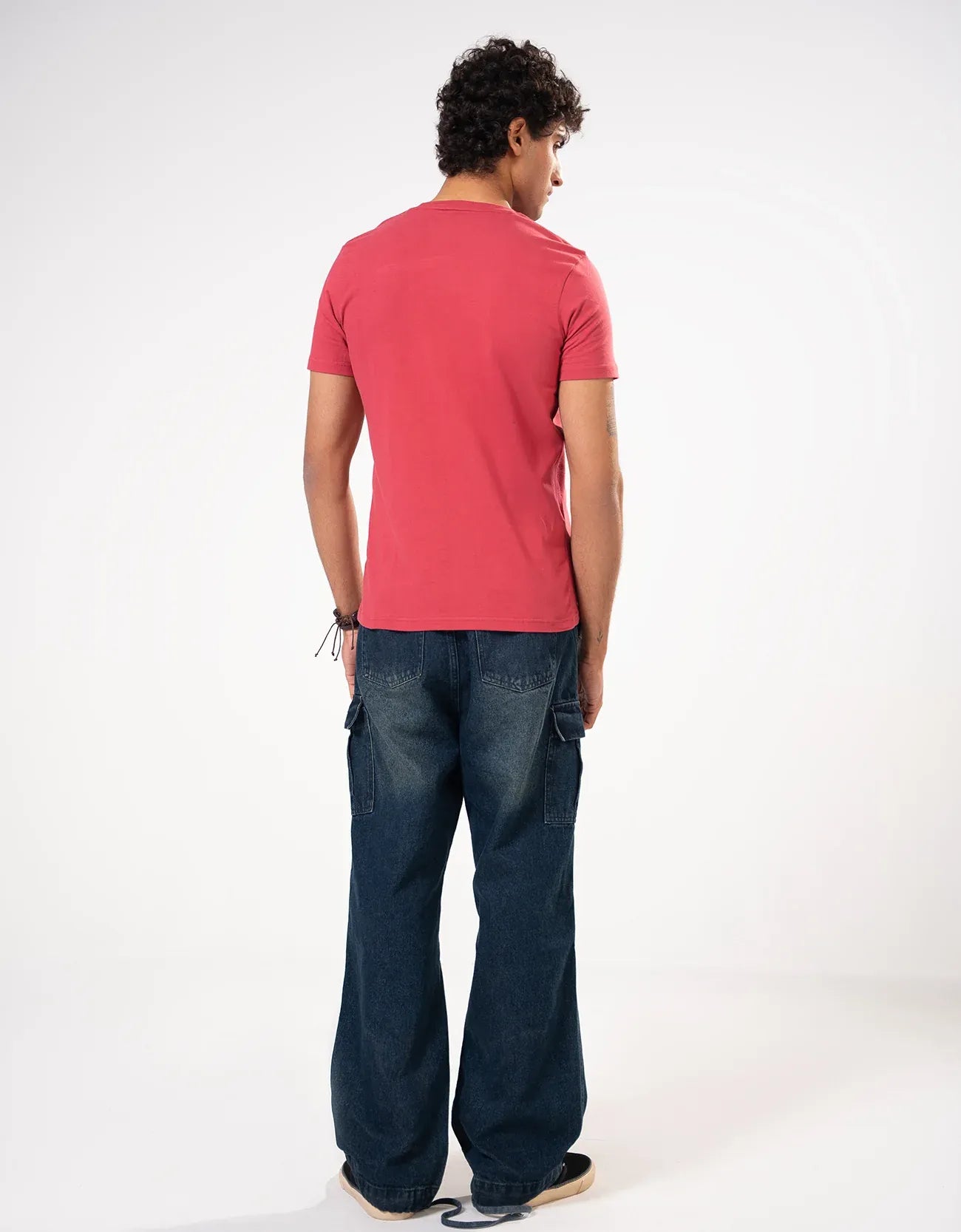 PATCH POCKET CREW NECK TEE