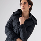 HOODED PUFFER JACKET