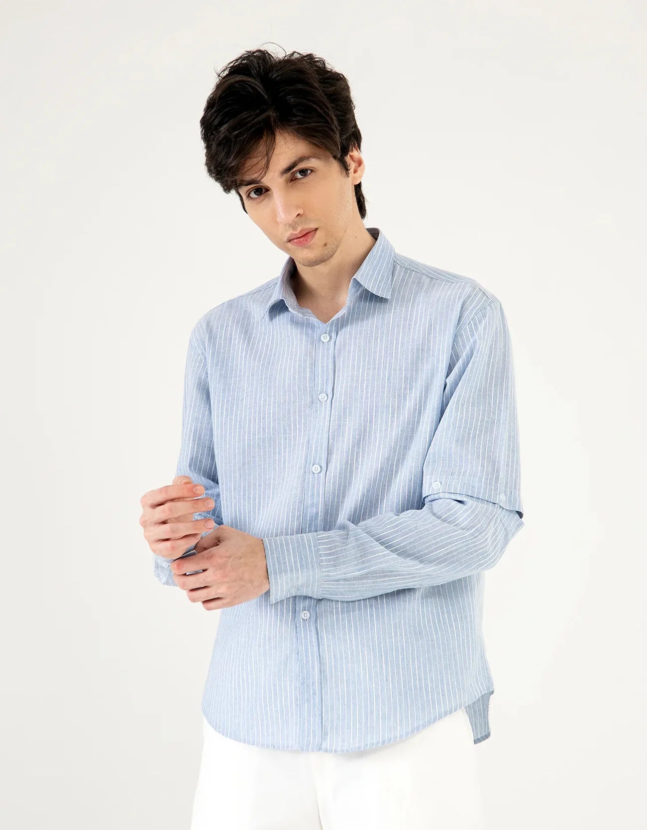 STRIPED CASUAL SHIRT