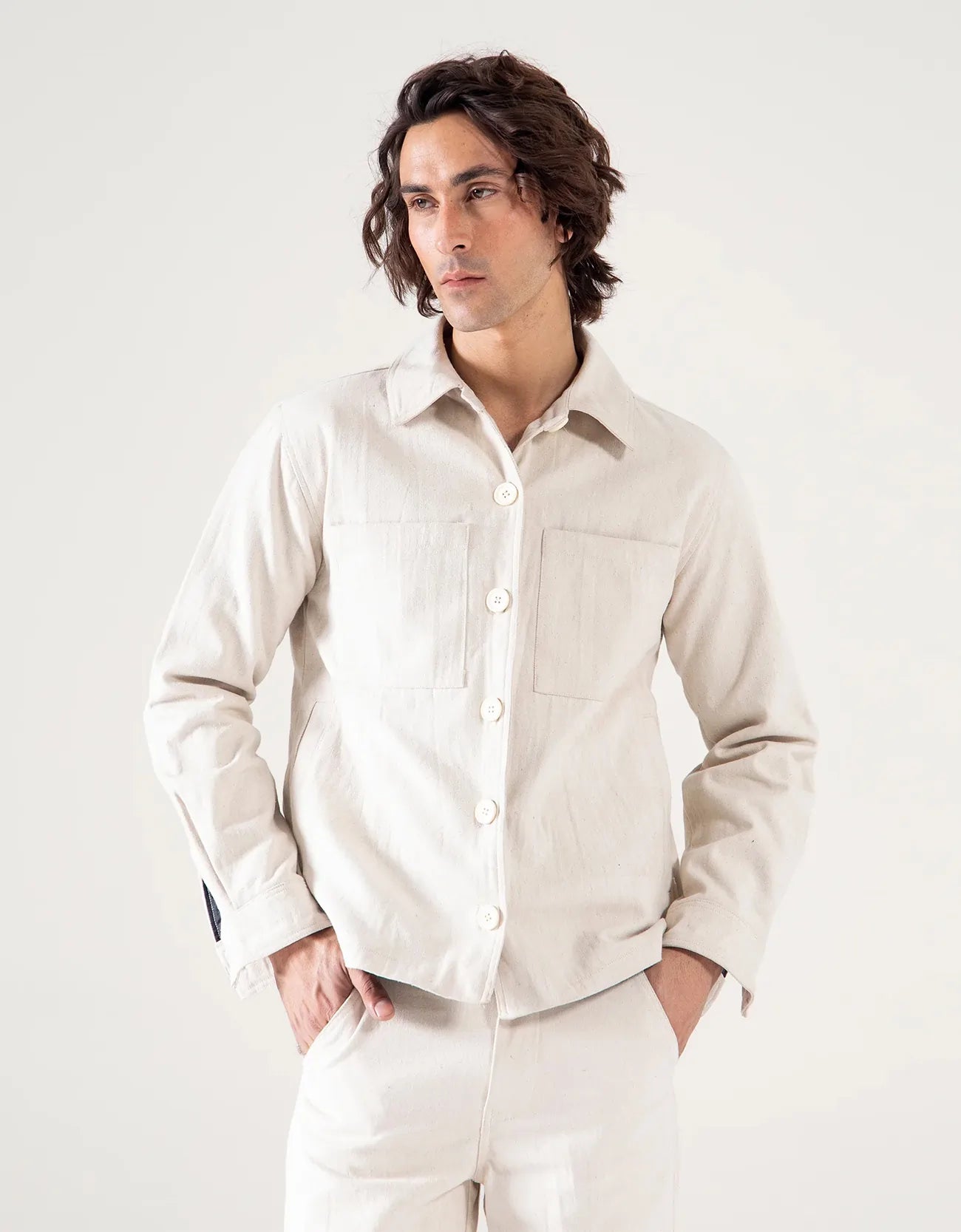 CANVAS PATCH POCKET SHACKET