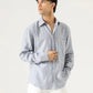 LINEN PATCH POCKET BUTTON DOWN SHIRT