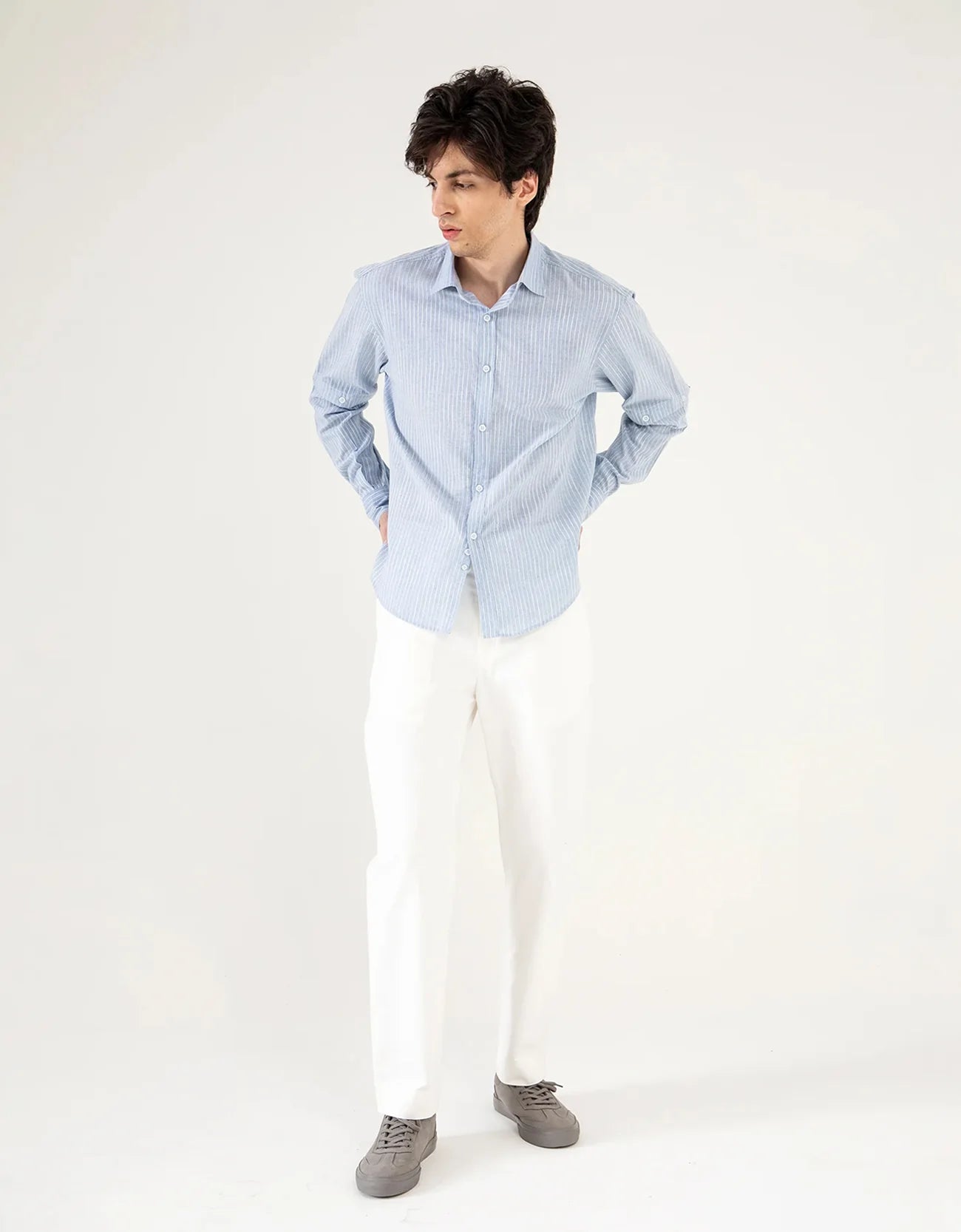 STRIPED CASUAL SHIRT