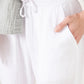 MUSLIN DRAWSTRING TROUSER