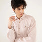 MUSLIN FLAP POCKET SHIRT