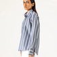 STRIPPED BUTTON DOWN SHIRT