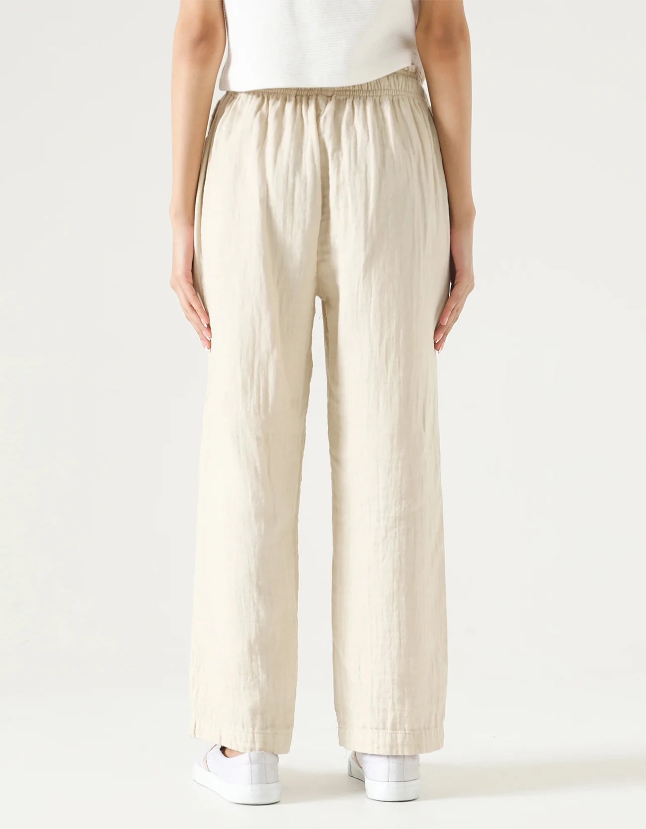 MUSLIN PAPERBAG TROUSER