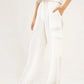 TEXTURED CARGO WIDELEG PANTS