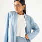 OVERSIZED TEXTURED BLAZER