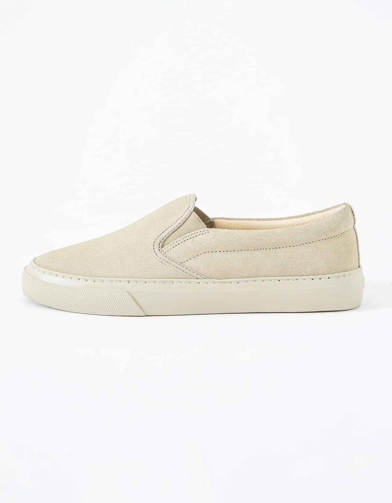 SUEDE LEATHER SLIP ON SHOES