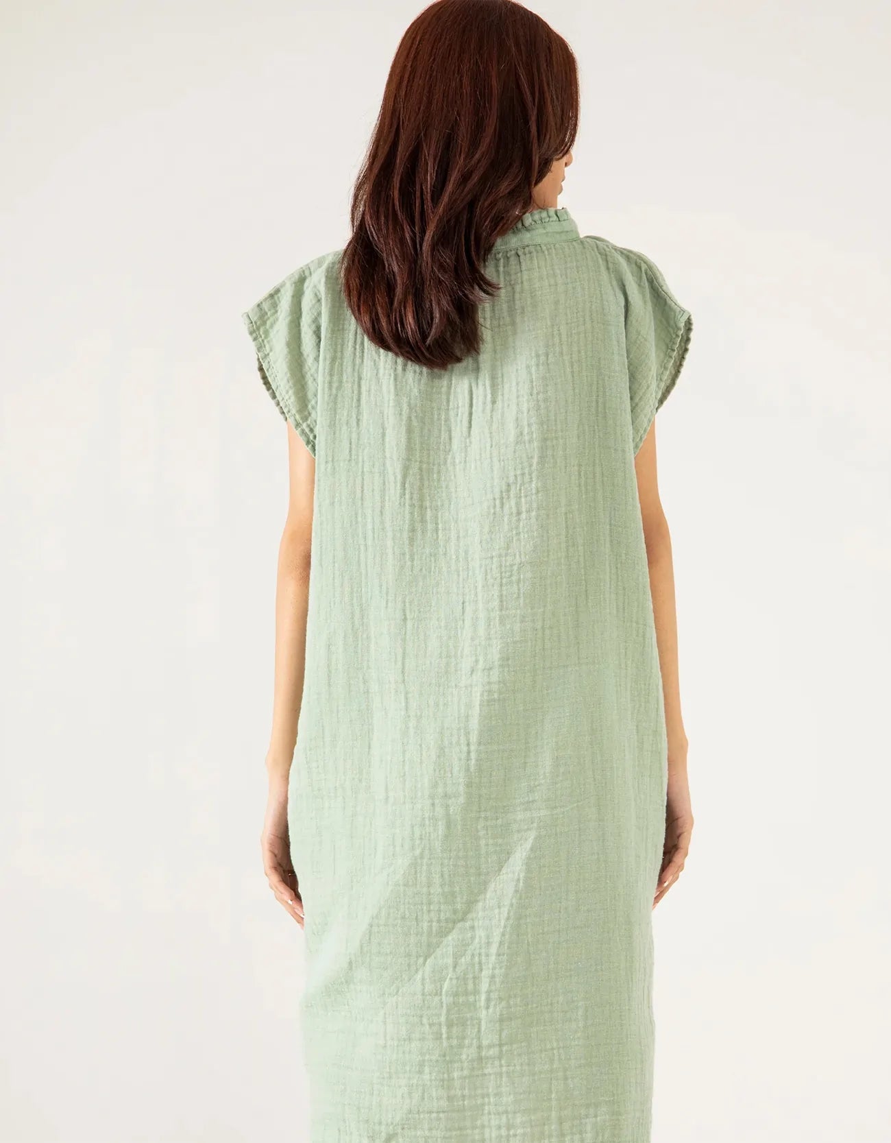 MUSLIN MIDI DRESS