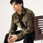 OVERSIZED CORDUROY SHIRT