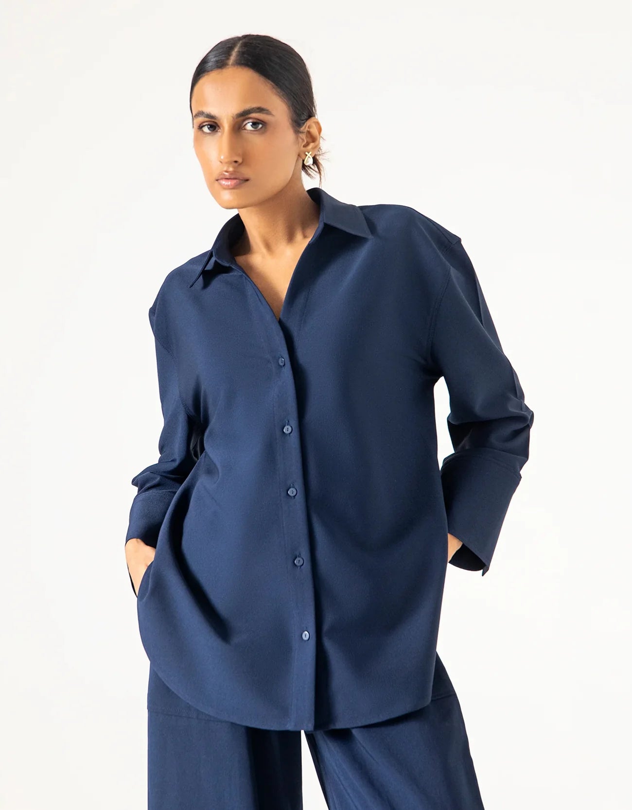 BASIC BUTTON DOWN PANAMA SHIRT