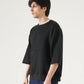 HALF SLEEVES CREW NECK SWEATSHIRT