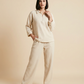 WAFFLE QUARTER ZIPPER SHIRT