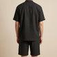 WAFFLE TEXTURED MEN'S SHORTS