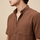 WAFFLE TEXTURED MEN'S CASUAL SHIRT
