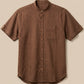 WAFFLE TEXTURED MEN'S CASUAL SHIRT