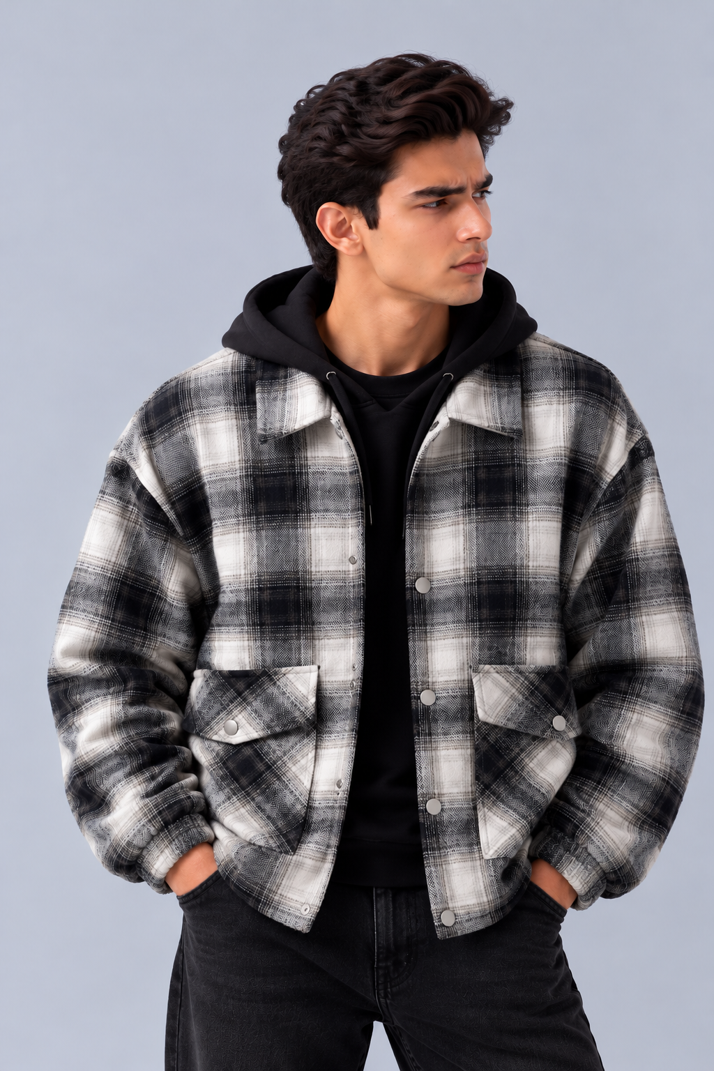 MONTERO CHECK JACKET - Multi