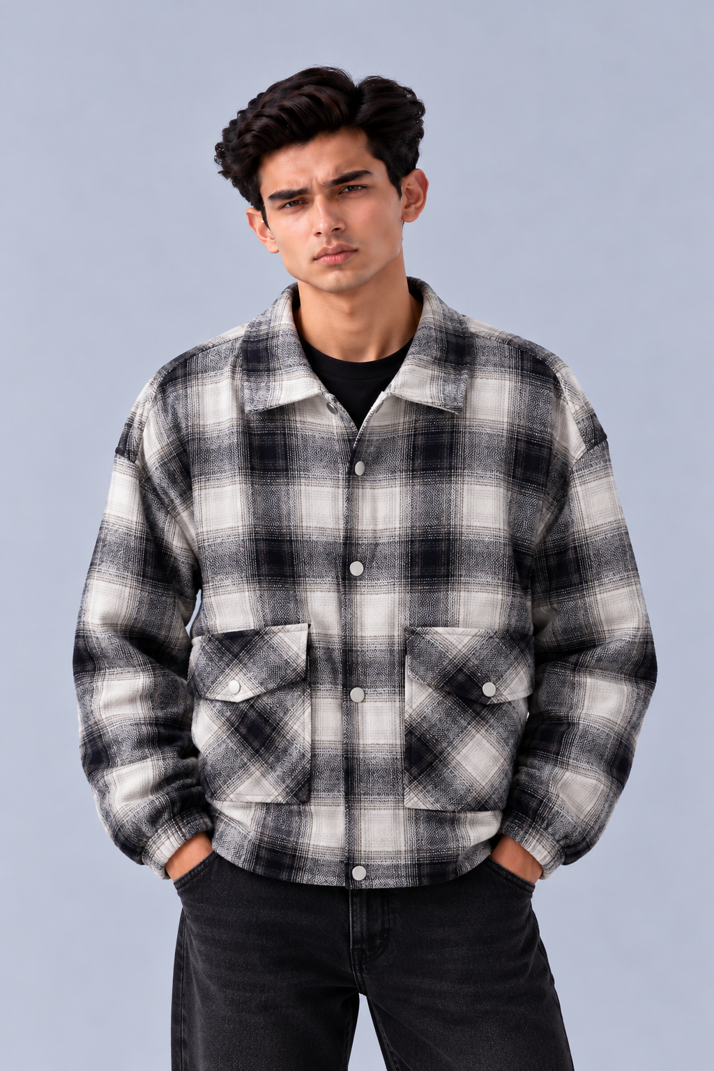 MONTERO CHECK JACKET - Multi