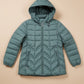 QUILTED HOODED PUFFER