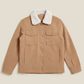 FAUX LEATHER SHACKET