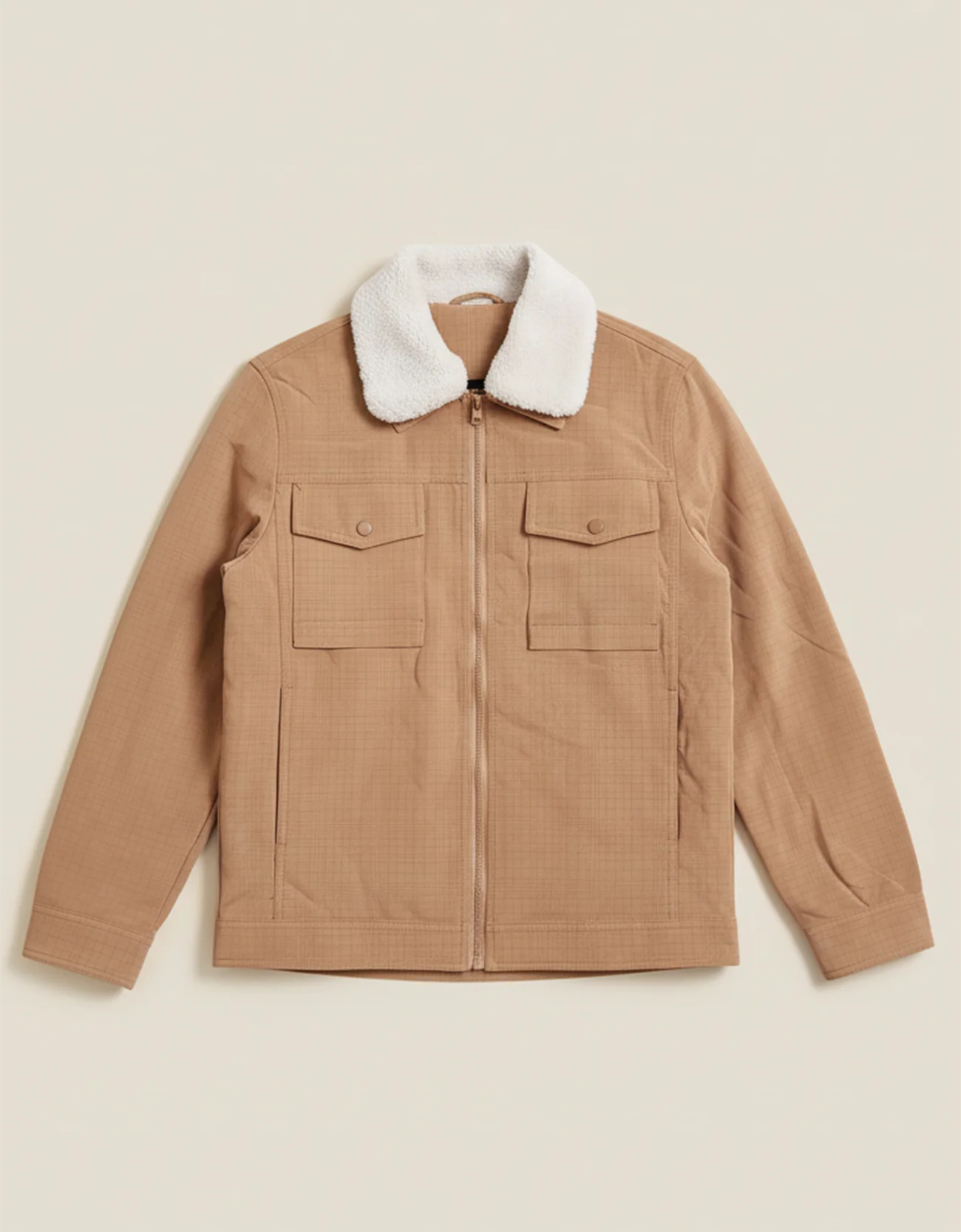 FAUX LEATHER SHACKET