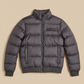 QUILTED HOODED PUFFER