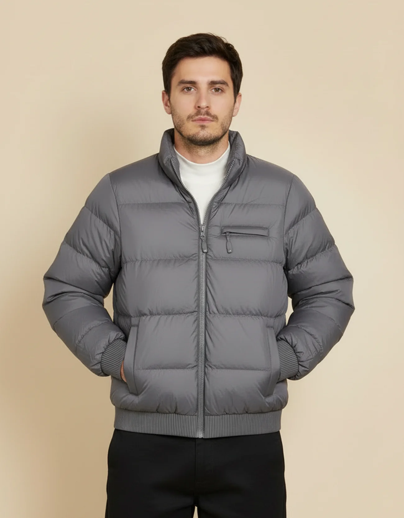 RIB DETAILED WINDBREAKER