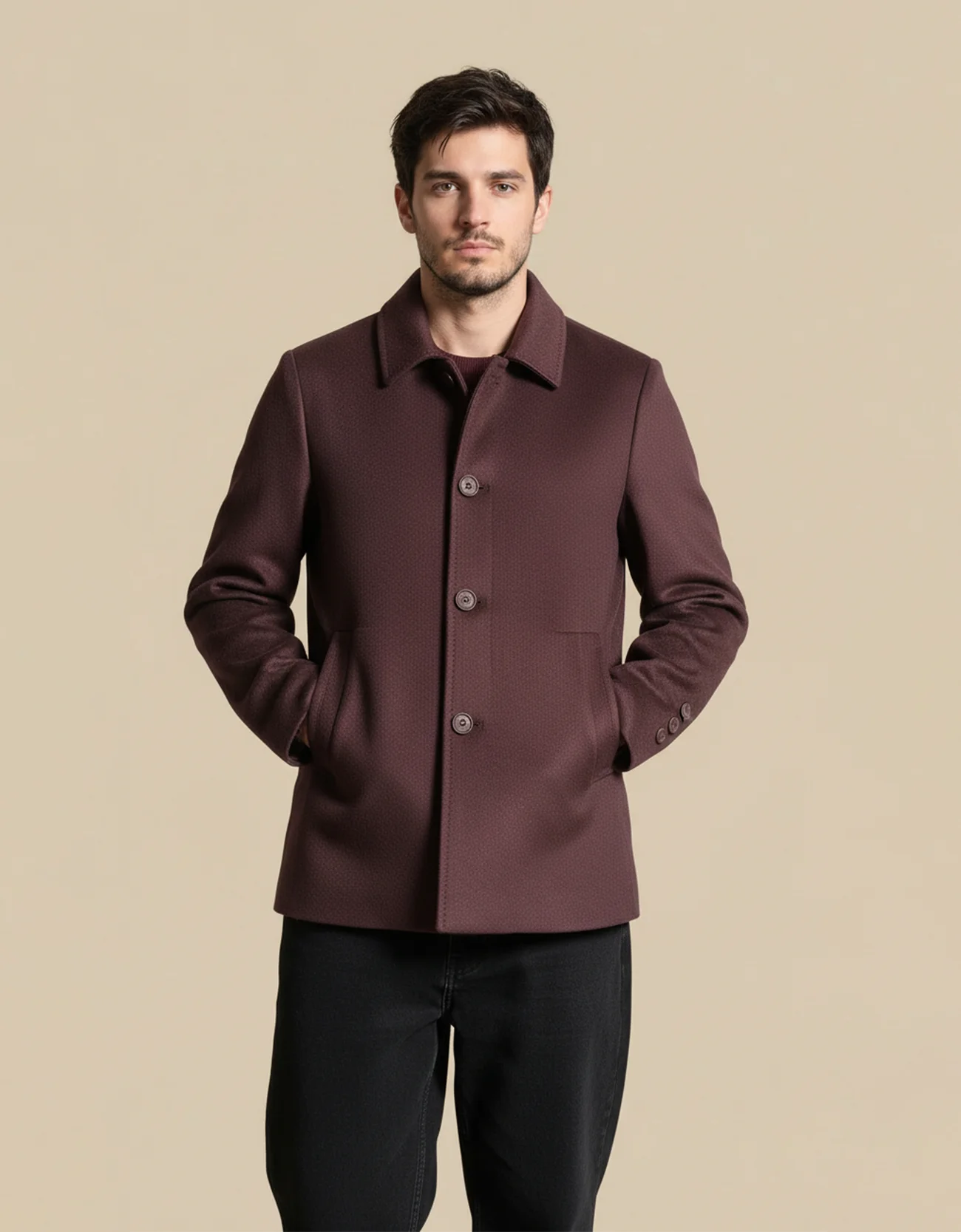 MERLOT OVERCOAT