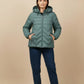 QUILTED HOODED PUFFER