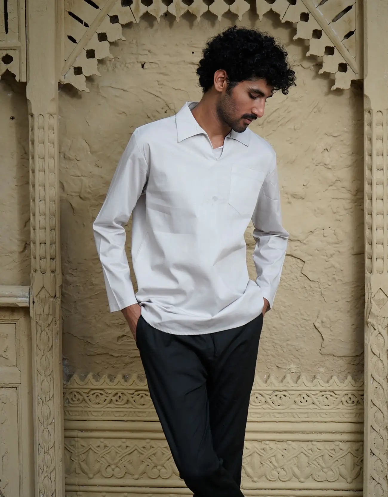 MEN’S CHEST POCKET KURTA