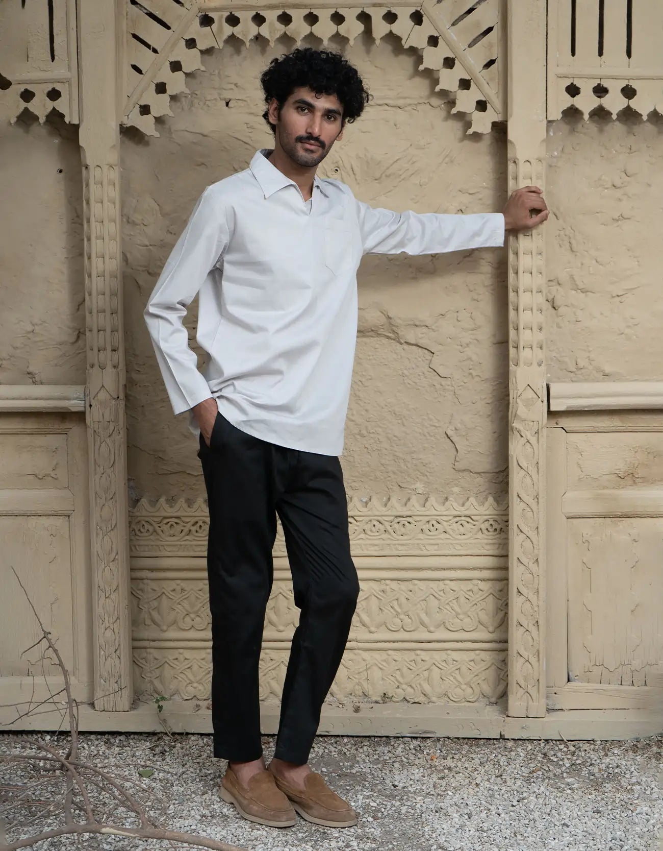 MEN’S CHEST POCKET KURTA