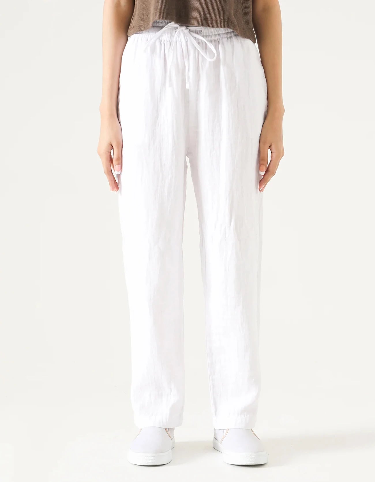 MUSLIN PAPERBAG TROUSER