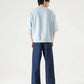 HALF SLEEVES CREW NECK SWEATSHIRT