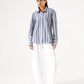 STRIPPED BUTTON DOWN SHIRT