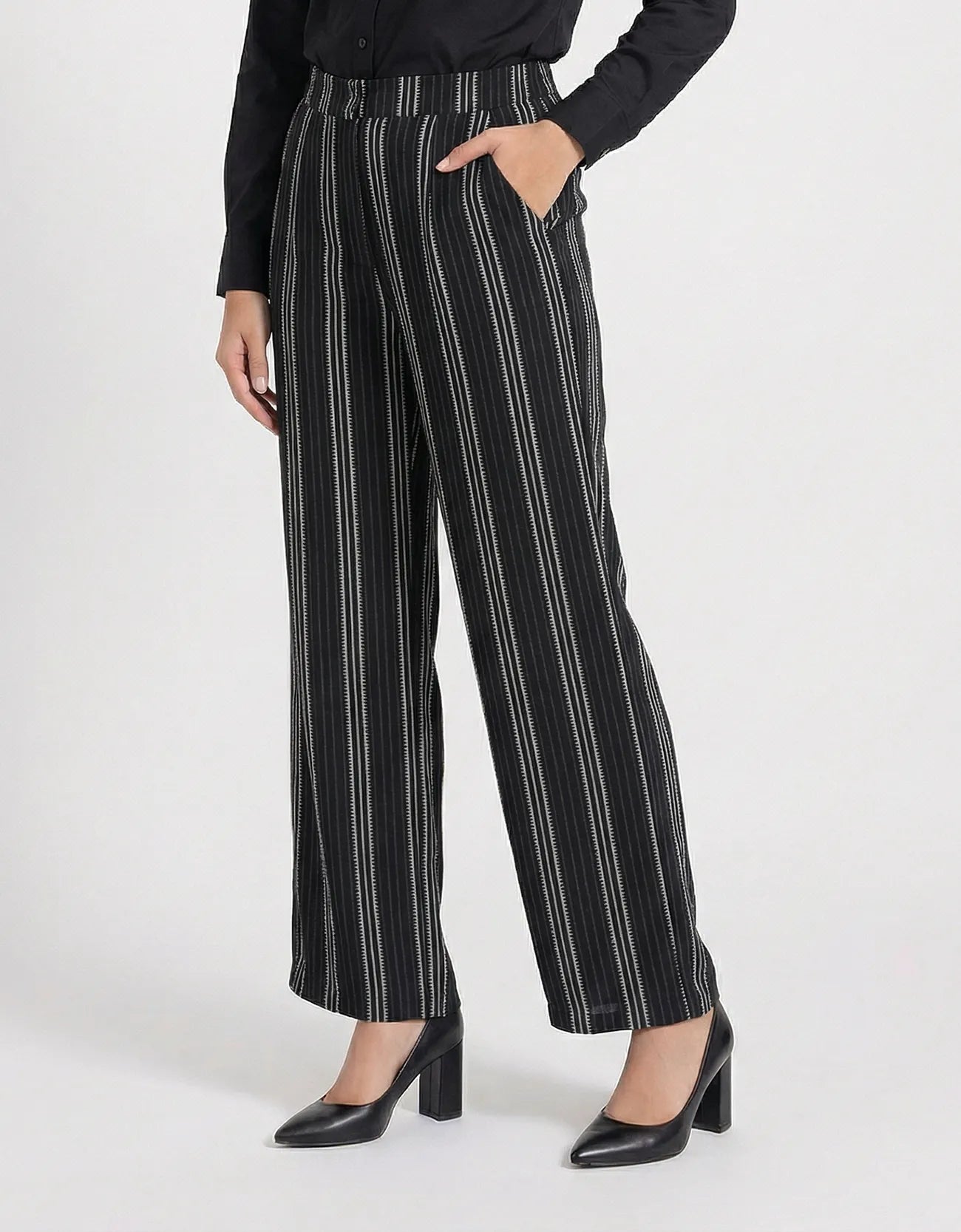 PRINTED FLOWY TROUSER