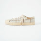 CHECK JUTE LACE-UP SNEAKERS