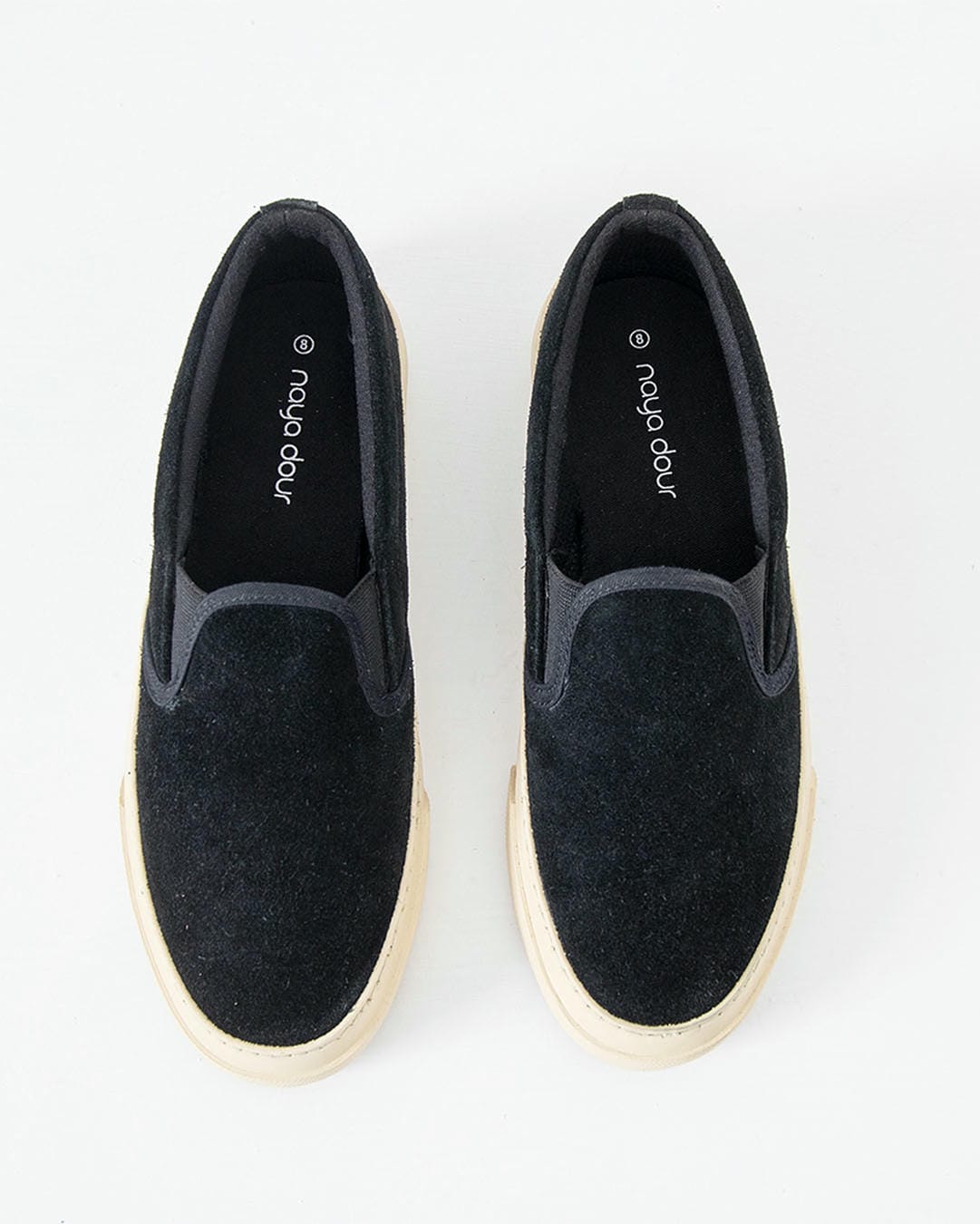 SUEDE LEATHER SLIP ON SHOES