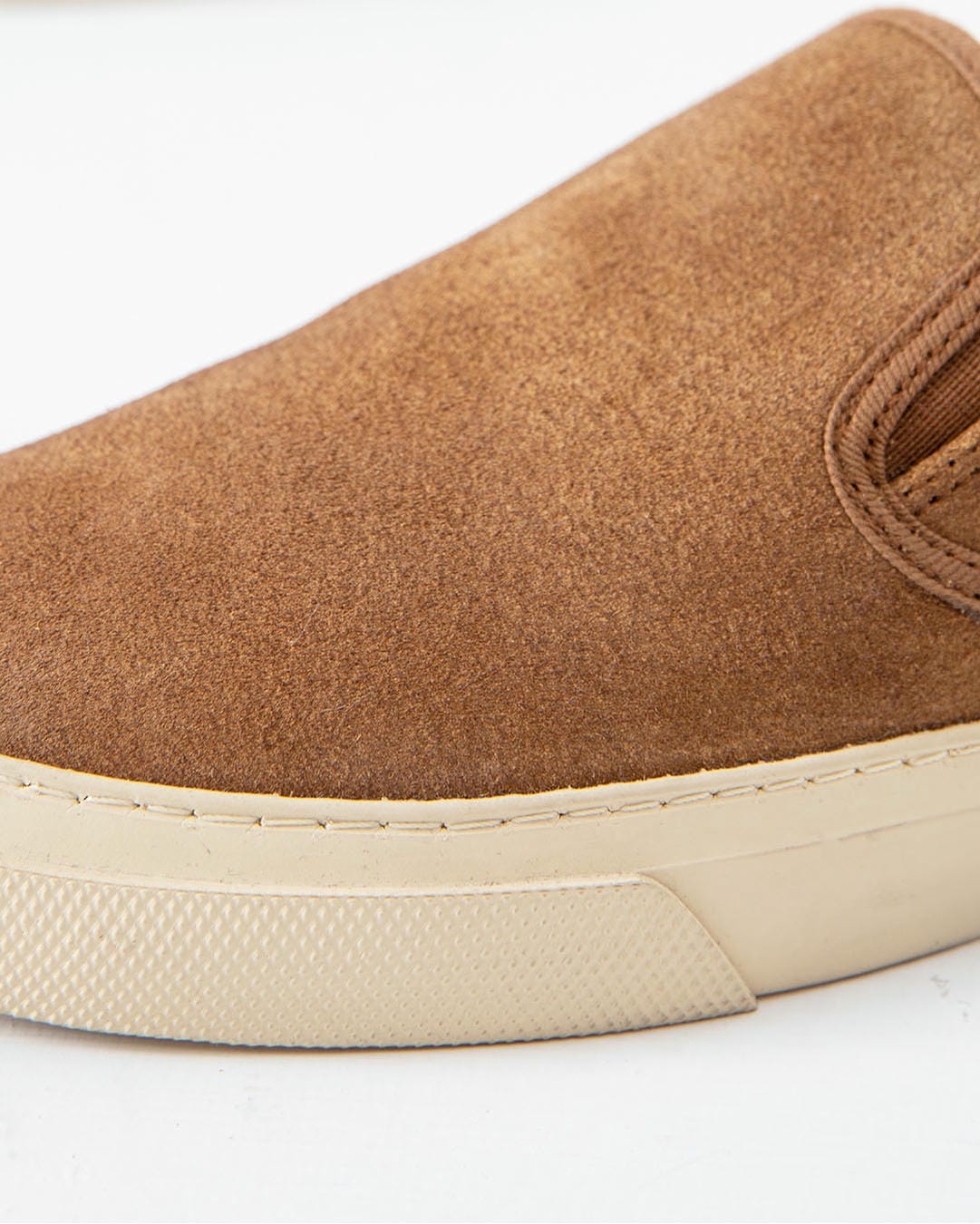 SUEDE LEATHER SLIP ON SHOES